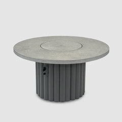 The Outdoor GreatRoom 48-Inch Reverie Round Gas Fire Pit Table