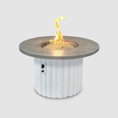 The Outdoor GreatRoom 42-Inch Reverie Round Gas Fire Pit Table