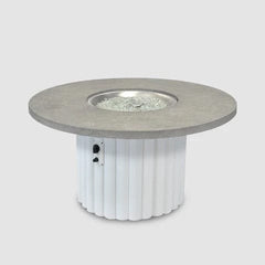 The Outdoor GreatRoom 48-Inch Reverie Round Gas Fire Pit Table