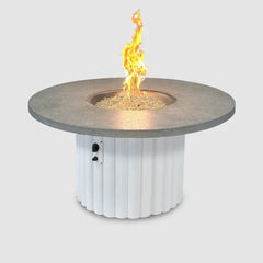 The Outdoor GreatRoom 48-Inch Reverie Round Gas Fire Pit Table