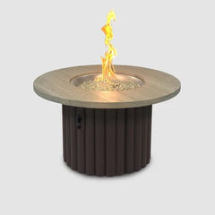 The Outdoor GreatRoom 42-Inch Reverie Round Gas Fire Pit Table