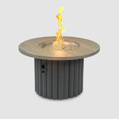 The Outdoor GreatRoom 42-Inch Reverie Round Gas Fire Pit Table