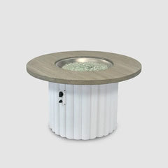 The Outdoor GreatRoom 42-Inch Reverie Round Gas Fire Pit Table