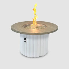 The Outdoor GreatRoom 42-Inch Reverie Round Gas Fire Pit Table