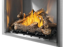 Napoleon RSS42 Riverside Clean Face Stainless Steel Outdoor Gas Fireplace, 42-Inch