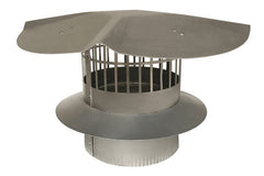 National Chimney 6 Inch Diameter Rain Cap - NC6RC