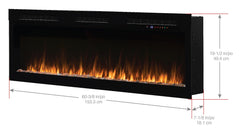 Dimplex SEN60 Vital Sense Built-in Linear Fireplace, 60-Inch