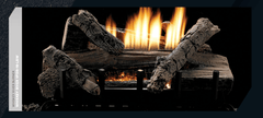 Empire 18" Whiskey River Contour Vent-Free Refractory Gas Burner with Manual Valve