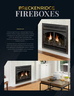 Empire 32" Breckenridge Select Vent-Free Firebox with Circulating Flush Front