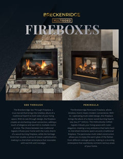 Empire 32" Breckenridge Select Vent-Free Firebox with Circulating Flush Front