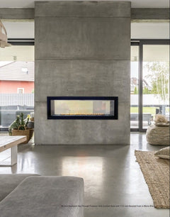 Empire 60" Boulevard Vent-Free Linear Gas Fireplace with Barrier and Remote Control