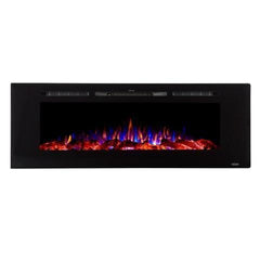 Touchstone 80011 60-Inch The Sideline Recessed Electric Fireplace