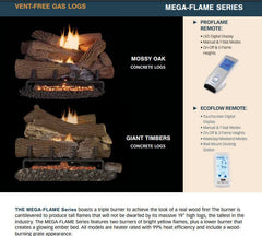 Superior Mega-Flame Vent-Free Gas Burner