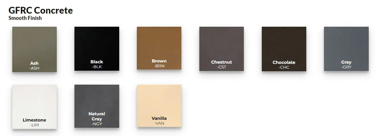 The Outdoor Plus Cazo Wide Ledge GFRC Concrete Fire Pit