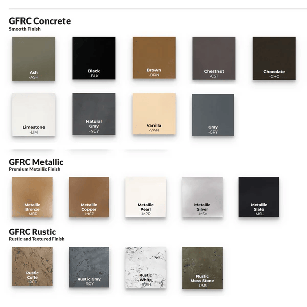 The Outdoor Plus Cazo Wide Ledge GFRC Concrete Fire Pit