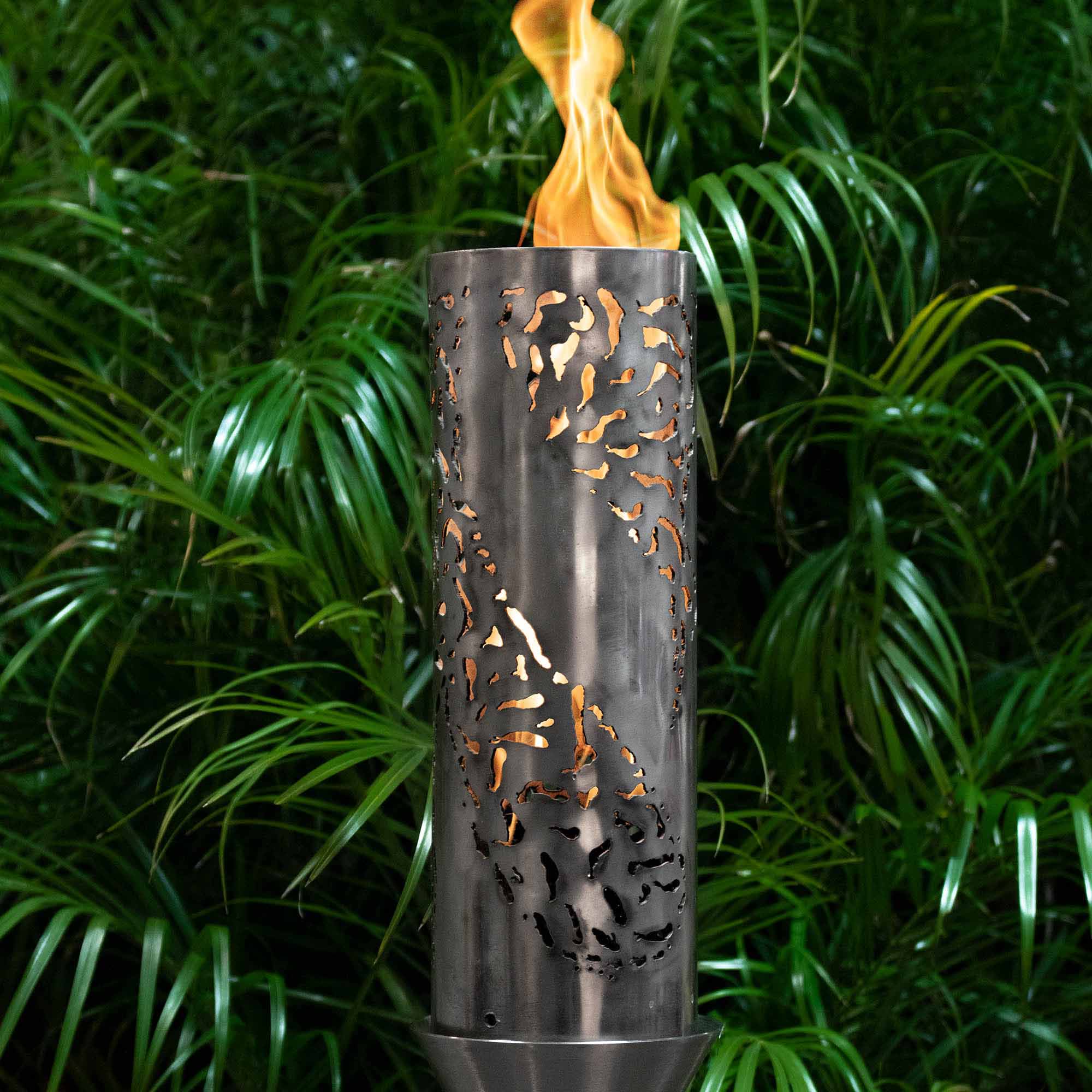 The Outdoor Plus 14" Tiki Stainless Steel Fire Torch