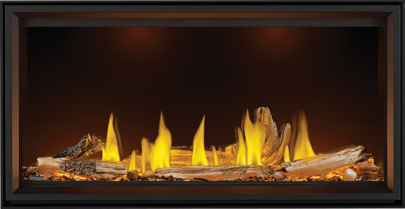 Napoleon TLV50N Tall Vector Single Sided Direct Vent Linear Gas Fireplace, 65-Inch, Electronic Ignition, Natural Gas