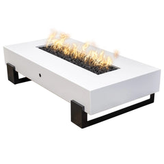 The Outdoor Plus Baja Powder Coat Rectangular Fire Pit