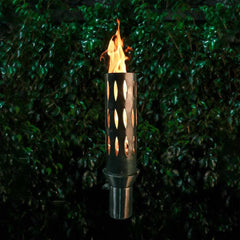 The Outdoor Plus 14" Ellipse Stainless Steel Fire Torch