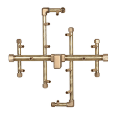 Ultimate Crossfire Bundle: Warming Trends Crossfire 2.0 Universal Original Brass Burner Bundle