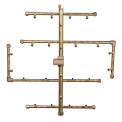 Ultimate Crossfire Bundle: Warming Trends Crossfire 2.0 Universal Original Brass Burner Bundle