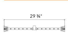 Warming Trends Crossfire 2.0 Universal Linear Brass Gas Fire Pit Burner