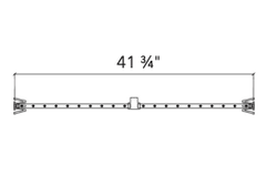 Warming Trends Crossfire 2.0 Universal Linear Brass Gas Fire Pit Burner