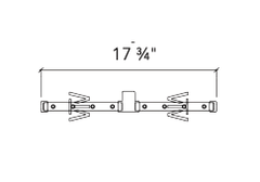Warming Trends Crossfire 2.0 Universal Linear Brass Gas Fire Pit Burner