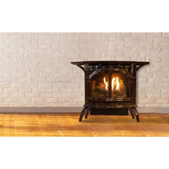 Empire 22" Spirit Deluxe Cast Iron Vent-Free Gas Stove with Contour Burner and Log Set