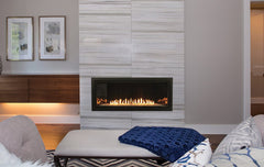 Empire 36" Boulevard Vent-Free Linear Gas Fireplace with Barrier