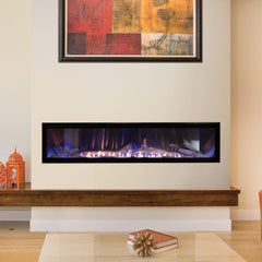 Empire 60" Boulevard Vent-Free Linear Gas Fireplace with Barrier and Remote Control