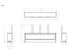 Empire 72" Boulevard Vent-Free Linear Gas Fireplace with Barrier and Remote Control