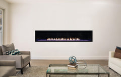 Empire 72" Boulevard Vent-Free Linear Gas Fireplace with Barrier and Remote Control