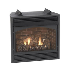 Empire 24" Lincoln Premium Vent-Free Gas Fireplace with Slope Glaze Burner