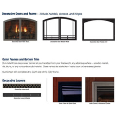 Empire 32" Lincoln Premium Vent-Free Gas Fireplace with Slope Glaze Burner