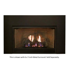 Empire 29" Franklin Vent-Free Gas Fireplace Insert with Log Set and Brick Liner