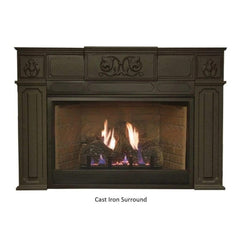 Empire 29" Franklin Vent-Free Gas Fireplace Insert with Log Set and Brick Liner