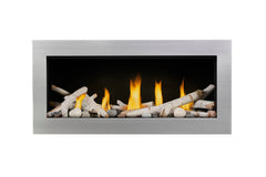 Napoleon LV38N-1 Vector Direct Vent Linear Gas Fireplace, 38-Inch, Electronic Ignition