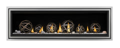 Napoleon LV74N Vector Direct Vent Linear Gas Fireplace, 74-Inch, Electronic Ignition