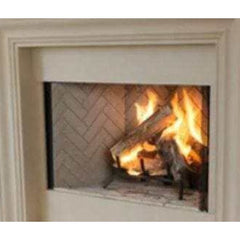 Superior WRT3500 Traditional Radiant Wood Burning Fireplace with Grey Refractory Panel