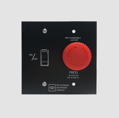 The Outdoor GreatRoom On/Off Wall Switch with E-Stop for Direct Spark Ignition System