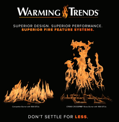 Ultimate Crossfire Bundle: Warming Trends Crossfire 2.0 Universal Tree-Style Brass Burner Bundle