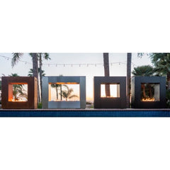 The Outdoor Plus TFL-WILL William Powder Coated Fireplace