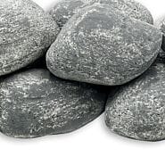 American Fire Glass AFG-LSTONE Lite Stone Cobble, 12 Stone Set