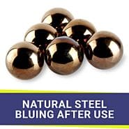 American Fire AFG-IFB Glass Staineless Lite Stones, 6 Stone Set
