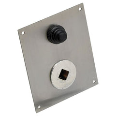 American Fire Glass AFG-MNTPLT Stainless Steel Face Plate