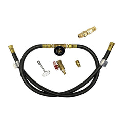 American Fire Glass Rectangular Drop-In Pan with All Weather Electronic Ignition System