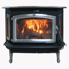 Buck Stove 34" Model 91 Catalytic Wood Burning Stove with Door, Ash Pan and Blower w/ 30% Tax Credit Eligibility