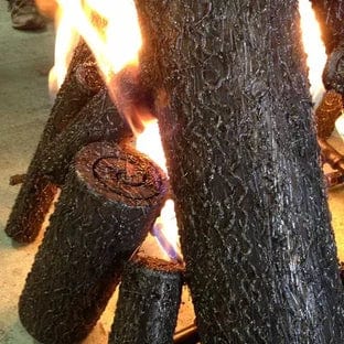 Warming Trends SLS24 Steel Log Set For 24-Inch Fire Pit