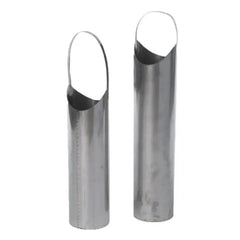 National Chimney 6 Inch Diameter x 18 Inch Extended Tee Snout 304 - NC6T18S